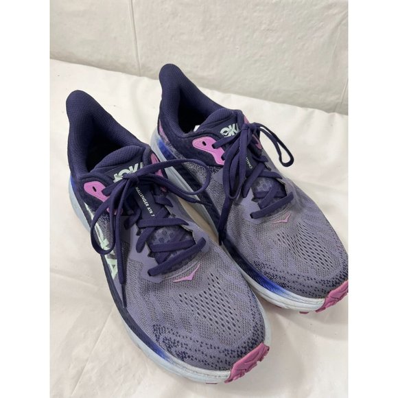 Hoka Challenger 7 WOMEN'S TRAIL RUNNING size 9.5 Meteor / Night Sky - Picture 13 of 13